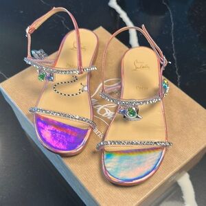Christian Louboutin Iridescent Sandals